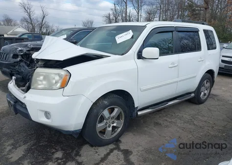 2009 Honda Pilot Ex-L from USA, damaged, VIN 5FNYF48579B039109